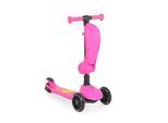 Moni Kinderroller 2 in 1 Lamborghini Laufrad, Lenkerhöhe verstellbar, klappbar pink