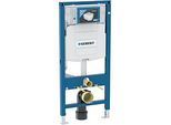 Geberit Duofix Wand WC Element 111300005 Bauhöhe: 112 cm, mit Sigma Spülkasten 12cm