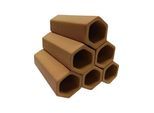 Meadow Aquatic Ceramic House 9*8.4*7.9 cm