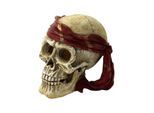 4FISH Skull with bandana 15x12.5x14 cm