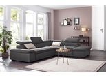 Home affaire Ecksofa "Alberto L-Form" mit Kopfteilverstellung, wahlweise mit Bettfunktion
