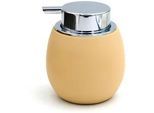 Sadena Seifenspender , Beige , Kunststoff , Uni , 9.7x11.5x9.7 cm , Kunststoffpumpe, Spender problemlos zum Nachfüllen , Badaccessoires, Seifenspender