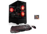 CSL Gaming-PC "Levita V26120", schwarz, Microsoft Windows 11 Home (64 Bit), 16 GB RAM 1.000 GB SSD, Desktop-PCs