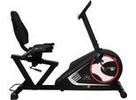 Liege-Ergometer CHRISTOPEIT SPORT "RS 3", schwarz, FahrradtrainerB:64cm H:107cm L:136cm, Schwungmasse ca. 10 kg, 24 Widerstandsstufen, B:64cm H:107cm L:136cm