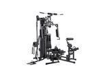 Kraftstation FINNLO BY HAMMER "Autark 2600", schwarz (anthrazit, schwarz), KraftstationenB:206cm H:215cm L:182cm, multifunktionale Fitnessstation, max. Trainingsgewicht 100 kg, B:206cm H:215cm L:182cm