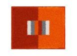 Grund Bidet-Vorleger , Orange , Textil , Streifen , rechteckig , 40x50 cm , Oeko-Tex® Standard 100, Made in Europe , Heimtextilien, Badtextilien, Badematten