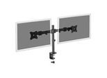 DIGITUS Monitor-Halterung DA-90349 schwarz für 2 Monitore, Tischklemme