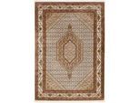 Novel Orientteppich , Creme , Textil , rechteckig , 67x130 cm , Teppiche und Böden, Teppiche, Orientteppiche