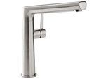 Villeroy und Boch Küchenarmatur Sorano 926700LC 13,3 l/min, schwenkbarer Strahlregler, Edelstahl massiv