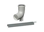 Bertrams Polyline EW Befestigungsset 40BS160 Stützbogen mit Auflageschiene, DN 160
