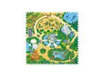 Magni Floor puzzle with dino park - 9 foam tiles