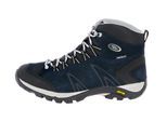 Wanderschuh BRÜTTING "Trekkingstiefel Mount Bona High", Herren, Gr. 40, blau, Veloursleder, Schuhe Wanderschuh