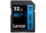 Lexar Pro 800X SD - 150MB/s - 32GB