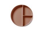 Nuuroo Mingo divided plate - Chocolate malt