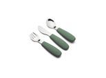 Nuuroo Jana cutlery set 3-pack - Dusty Green