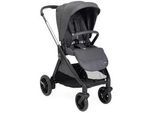 Chicco Kinderwagen , Schwarz , Metall , 55x82x97-106 cm , Sitz umsetzbar, Einhand-Faltmechanismus , Baby on Tour, Kinderwagen, Kombikinderwagen