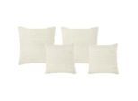 Livetastic Zierkissenset , Creme , Textil , 4-teilig , Füllung: Silikon, Schaumstoffflocken,Silikon, Schaumstoffflocken , 42x53 cm , Made in Eu , Heimtextilien, Wohntextilien, Kissen, Zierkissen