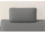 Kopfstütze SIT & MORE "Panini", grau, B:50cm H:25cm T:11cm, Polsterauflagen, Sofa-Zubehör Kopfstütze, 2 Stück im Set