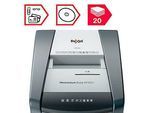 Rexel Momentum Extra XP420+ Aktenvernichter, mobil, P4, Partikelschnitt 4 x 35 mm, 60 l, 20 Blatt Schnittleistung, schwarz