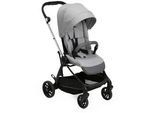 Chicco Buggy , Grau , Textil , 51x99-109x78 cm , Fußstütze abklappbar, kugelgelagerte Räder, Einhand-Faltmechanismus , Baby on Tour, Kinderwagen, Buggys