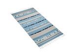 Vossen Hamamtuch , Blau , Textil , Uni , 80x180 cm , ISO 9001, Fkt, Made in Austria, Oeko-Tex® Standard 100 , hochwertige Qualität , Heimtextilien, Badtextilien, Strandtücher