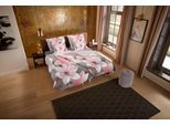 PURE luxury collection Wendebettwäsche »Magnalia«, 135x200, Pflegeleicht, Reissverschluss, Wendeoptik, Blumen, Magnolie