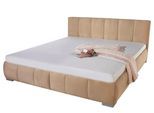 Polsterbett MAINTAL, beige (sand), B:112cm L:210cm, Betten, Polsterbett