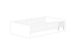 Paidi Absturzsicherung , Weiß , Holzwerkstoff , 41.2x24.6x2.2 cm , Blauer Engel, Goldenes M , Babymöbel & Kindermöbel, Kinderzimmer & Jugendzimmer, Stockbetten