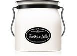 Milkhouse Candle Co. Creamery Thanks A Latte geurkaars Butter Jar 454 g