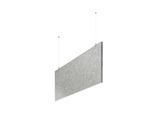 baffel-Set - Deckenträger Farbe: lichtgrau, Größe: 150x25x2,5cm