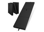 Bestschlaf schwarz Outdoor Klappmatratze Campingmatratze, wasserabweisend, 90x200x8 cm