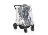 Moni Kinderwagen-Regenschutz Bimbro universal, Belüftungslöcher, für Einsitzer transparent