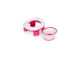 Chipolino Toilettentrainer 2 in 1 Viaggio faltbar Tragetasche ergonomische Form pink