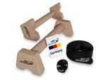 ArtSport Liegestützgriffe aus Holz L - Calisthenics, Parallettes, Liegestütz Barren, Indoor, Outdoor