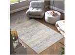 tectake® Vintage Designer Teppich, verschiedene Größen, pflegeleichter, flauschiger Kurzflor, rutschfeste Unterfläche