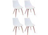 Kayoom Stuhl »Dakota 110 4er-Set, Kunstleder-Bezug, Sitzfläche aus Schaumstoff«, (Set), 4 St., ergonomisch, komfortabel,...