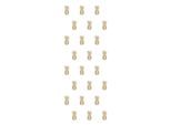 queence Vinyltapete »Ananas-Gold«, bedruckt-tropisch, 90x250cm, selbstklebend, kinderleichte Anbringung, Sticker