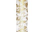 queence Vinyltapete »Caleb Marmor gold«, Steinoptik, 90x250cm, selbstklebend, kinderleichte Anbringung, Sticker