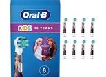 Oral-B Aufsteckbürsten »Kids Frozen«, extra weiche Borsten, ab 3 Jahren, Design kann variieren, 8 Stück