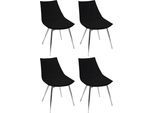 Kayoom Stuhl »Dakota 110 4er-Set, Kunstleder-Bezug, Sitzfläche aus Schaumstoff«, (Set), 4 St., ergonomisch, komfortabel,...