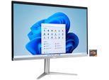 ACER All-in-One PC "Aspire C24-1300", silber (schwarz, silber), Windows 11 Home,64bit, 16 GB RAM 512 GB SSD, Desktop-PCs