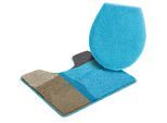 my home Badematte »Belio«, rutschhemmend beschichtet, fussbodenheizungsgeeignet-schnell trocknend-strapazierfähig, Badematte, Badteppich, Badematten auch als 2 tlg. Set erhältlich, bunt