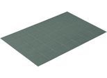 Vossen Badematte »»Pratos««, fussbodenheizungsgeeignet, Badteppich, Uni Farben, Rauten Design