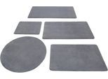 Wecon home Basics Badematte »Joris«, rutschhemmend beschichtet, strapazierfähig, waschbar, viele Grössen, Badezimmerteppich, uni