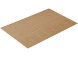 Vossen Badematte »»Pratos««, fussbodenheizungsgeeignet, Badteppich, Uni Farben, Rauten Design