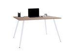 VCM Schreibtisch Computertisch Bürotisch Skandanivischer Retro Look Salia 80x50 cm