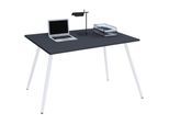 VCM Schreibtisch Computertisch Bürotisch Skandanivischer Retro Look Salia 80x50 cm