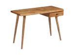 vidaXL Schreibtisch Akazienholz Massiv 110 x 50 x 76 cm