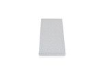Moni Babybett-Matratze Classico 120 x 60 x 9 cm, Bezug abnehmbar, 100% Baumwolle hellgrau