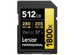 Lexar Professional Gold 1800x SD - 280MB/s - 512GB